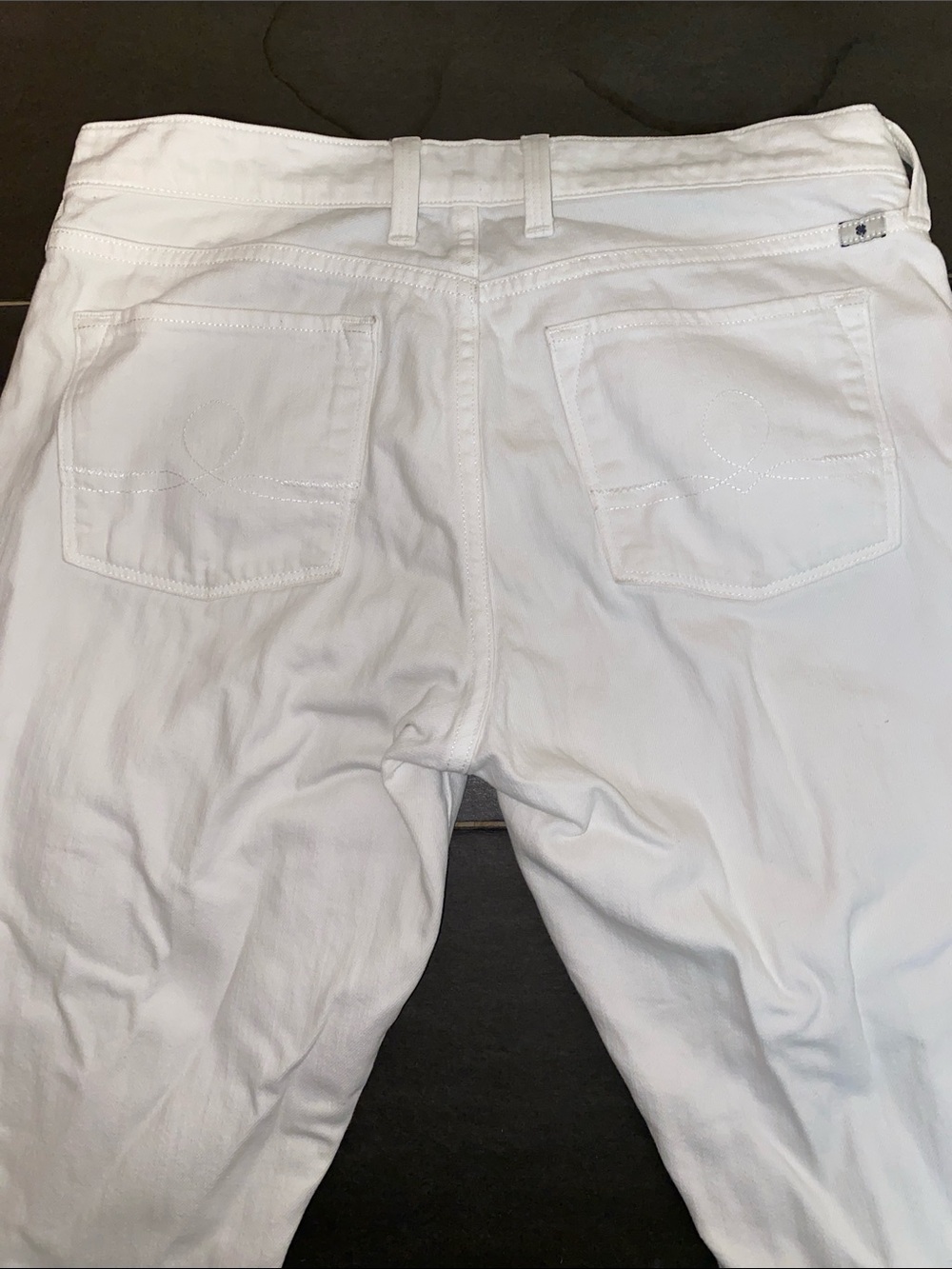 Lucky Brand Size 6/28 "Sofia Skimmer" mid-rise curvy fit cropped jeans - Picture 11 of 14